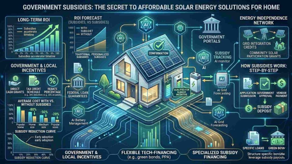 Government Subsidies: The Secret to Affordable Solar Energy Solutions for Home