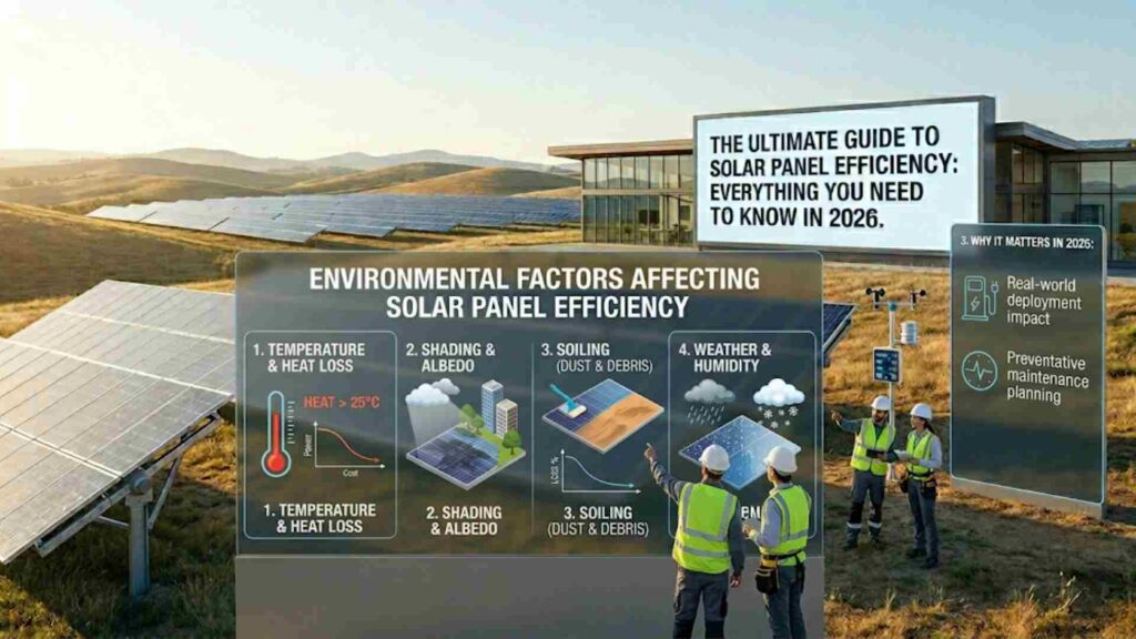 Environmental Factors Affecting Solar Panel Efficiency
