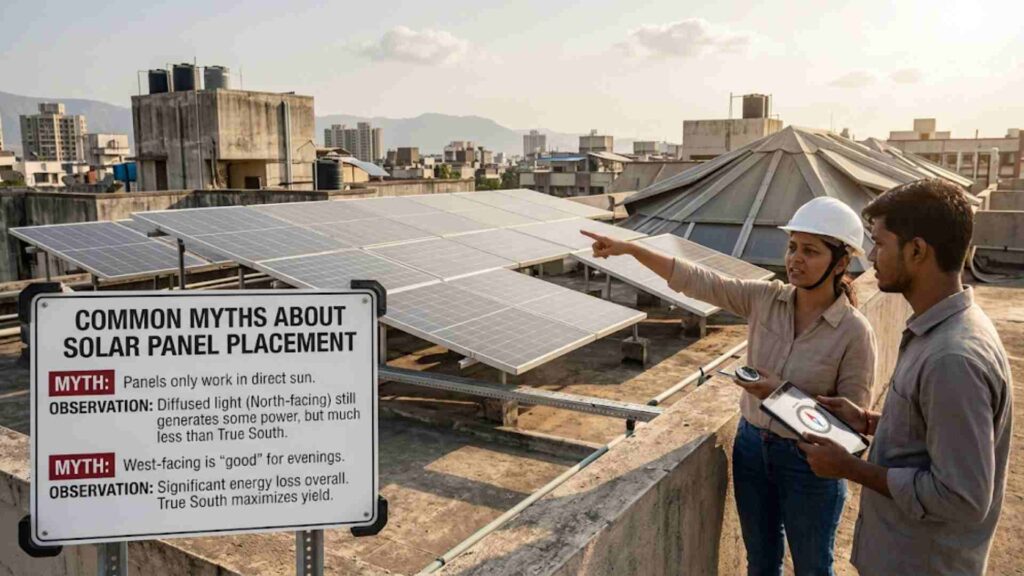 Common Myths About Solar Panel Placement