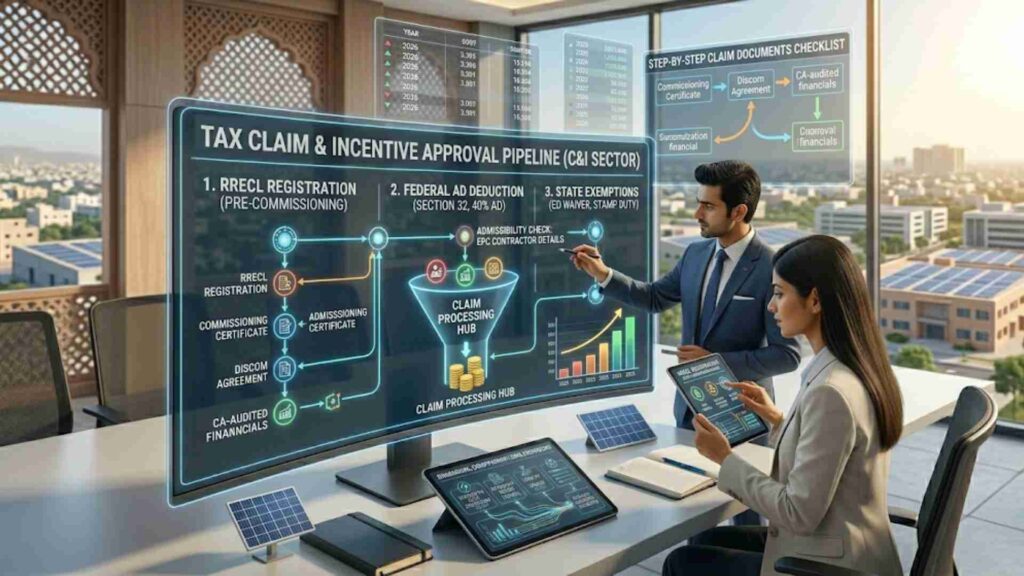 How to Claim Tax Benefits for Commercial Solar Rajasthan

