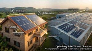 Optimizing Solar Tilt and Direction: A Comprehensive Guide for Indian Homes and Industries