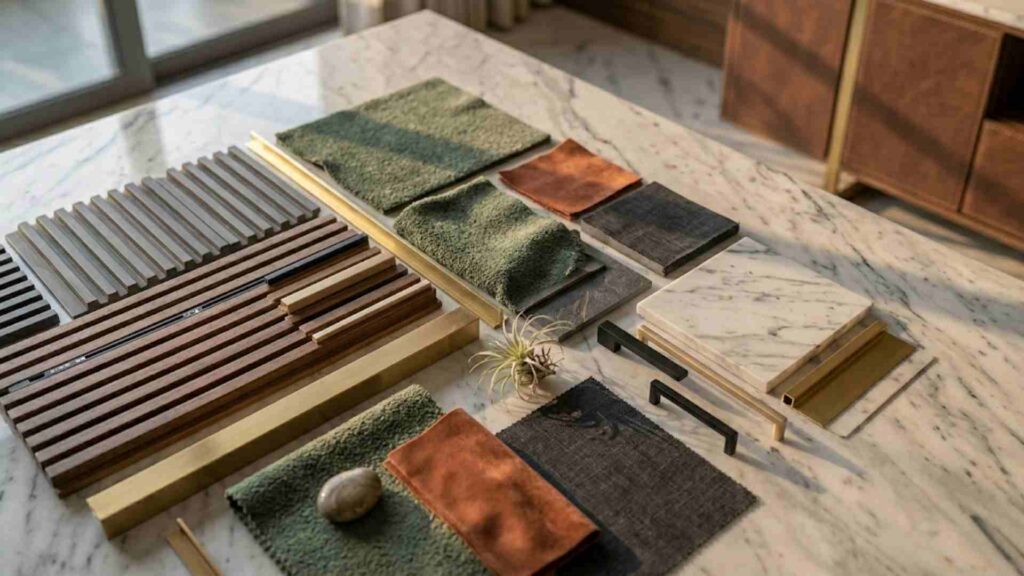 Essential Material Palette for Luxury Interiors