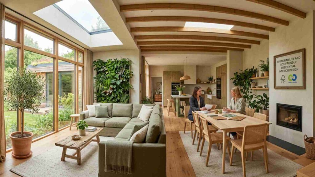 Sustainability and Eco-Friendly Residential Interior Design