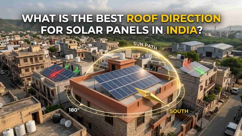What is the Best Roof Direction for Solar Panels in India?