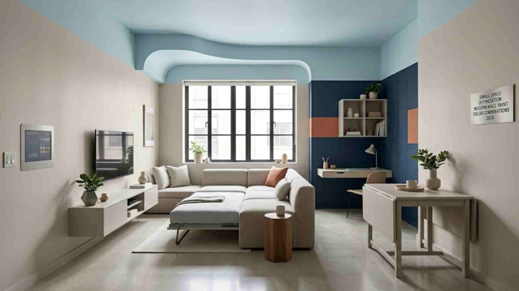 Small Space Optimization: Modern Wall Paint Color Combinations 2026
