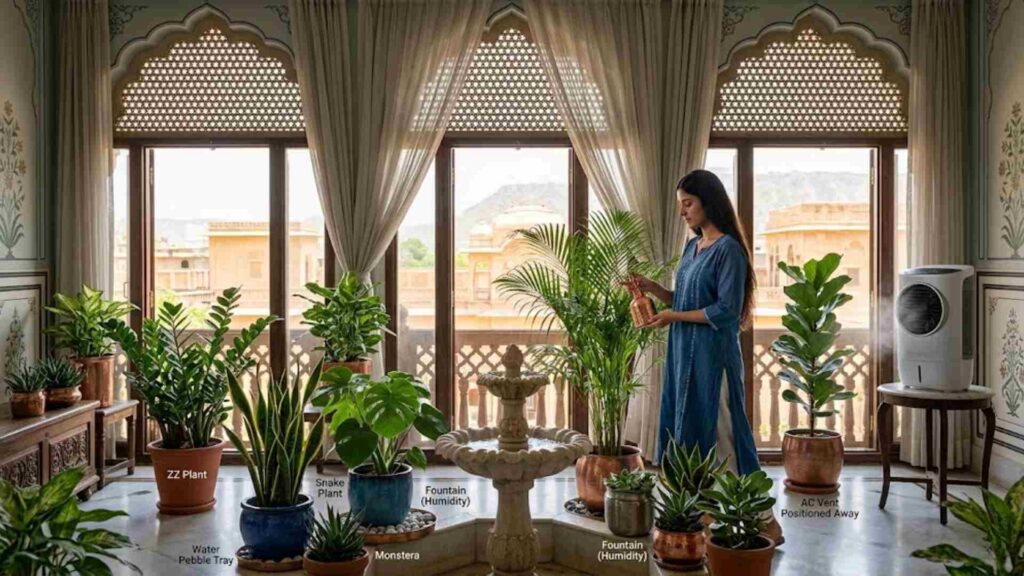 The Ultimate Guide to Keeping Indoor Plants Alive in Jaipur's Summer Heat