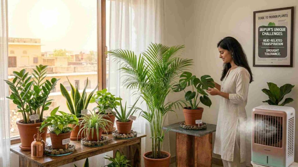 Understanding the Unique Challenges: How to Maintain Indoor Plants in Jaipur’s Heat
