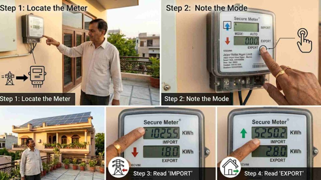 How to Check Solar Net-Metering Readings Step-by-Step

