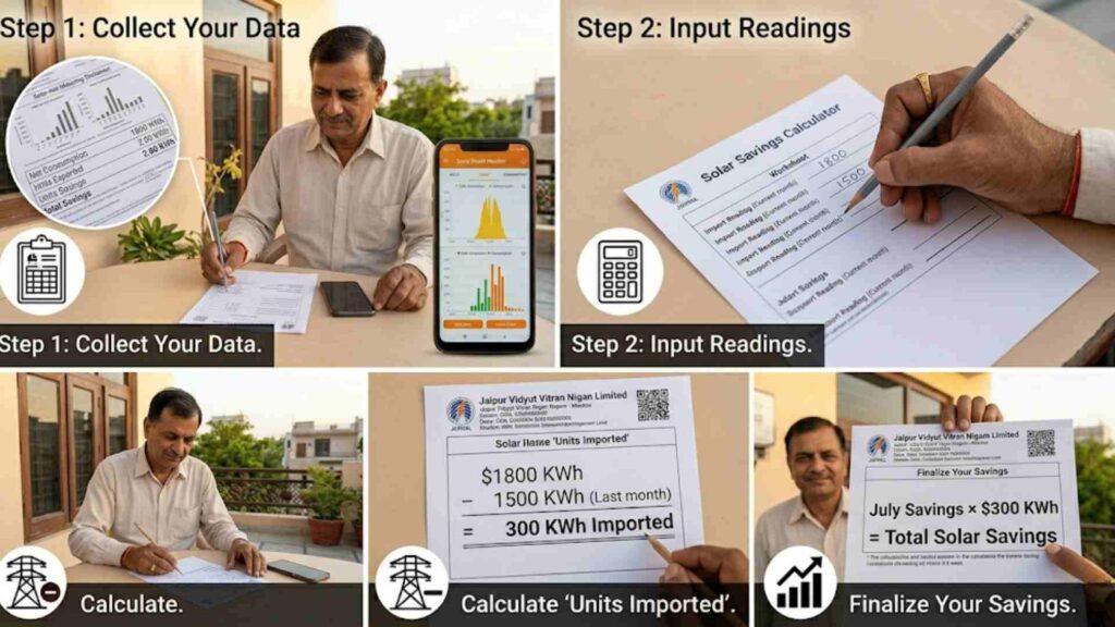 Step-by-Step Guide to Calculating Your Solar Savings Using Your Solar Net-Metering Readings