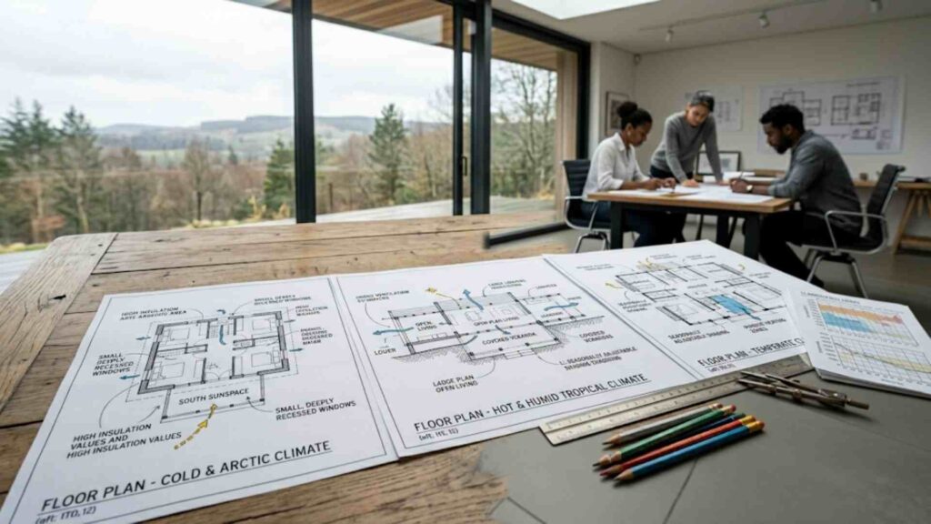 Designing Floor Plans for Distinct Climate Zones
