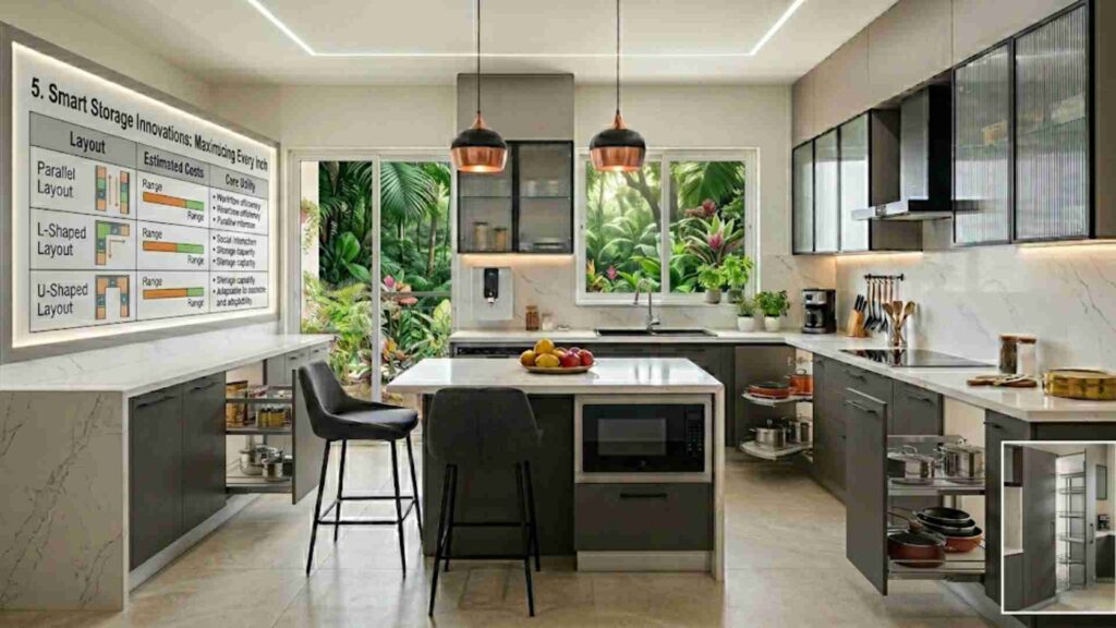 Smart Storage Innovations in Modern Modular Kitchen Trends in India 2026