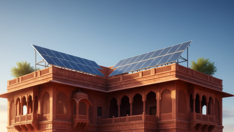 Solar panel installation cost for home 2025 India