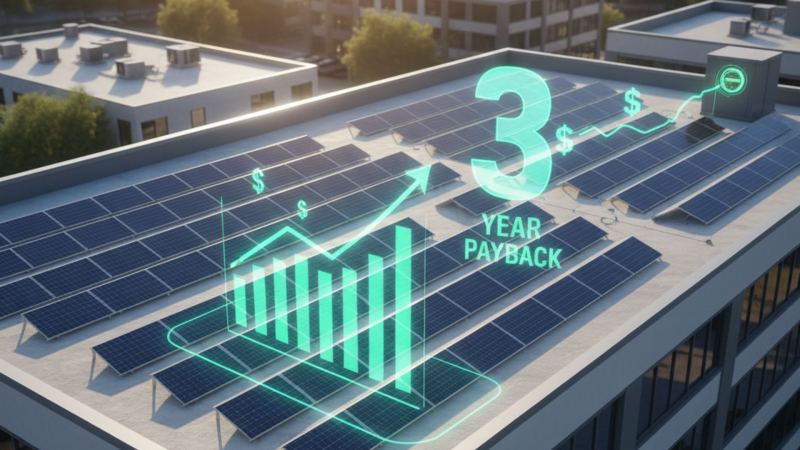 How Small Businesses Can Achieve a 3-Year Solar Payback Period