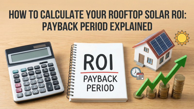 How to Calculate Your Rooftop Solar ROI: Payback Period Explained